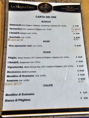Menu photo 6 La Magica Torre Pitigliano, GR