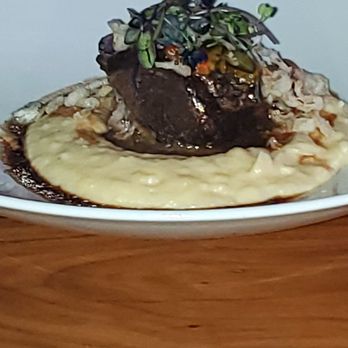 STK Steakhouse - Braised Short Rib/ on Mashed potatoes - Steakhouses Near Me - Chicago, Illinois STK Steakhouse - Braised Short Rib/ on Mashed potatoes - Steakhouses Near Me - Chicago, Illinois