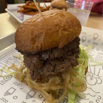MOOYAH Burgers, Fries & Shakes - Double angus - Burgers Near Me - Irvine, California