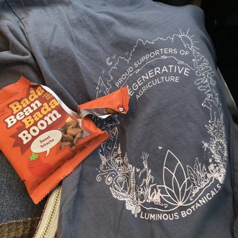 Cannabis Nation-Seaside - I picked up some yummy sirriacha snacks and a wonderful T-shirt that resonated with my sabbatical farmer soul at the donation center swap. - Cannabis Dispensaries Near Me - Seaside, Oregon