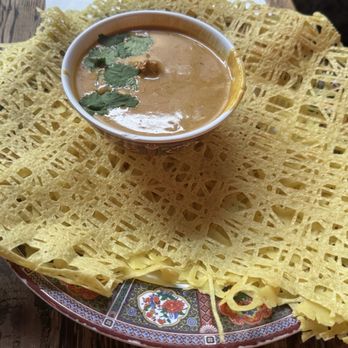 Kedai Makan - Roti with chicken curry - Malaysian Near Me - Seattle, Washington Kedai Makan - Roti with chicken curry - Malaysian Near Me - Seattle, Washington