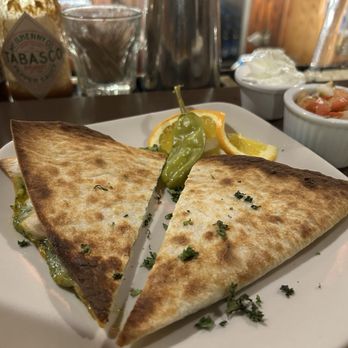 MacLeod's Restaurant - Half chicken quesadilla - Seafood Near Me - Bucksport, Maine MacLeod's Restaurant - Half chicken quesadilla - Seafood Near Me - Bucksport, Maine