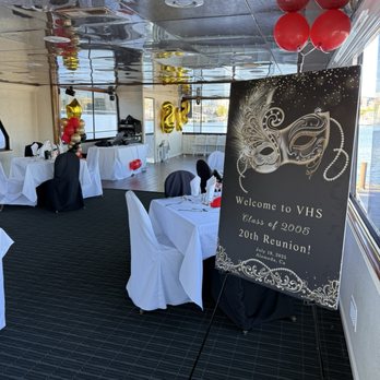 Luxe Cruises - Dance floor and seating on second floor - Venues & Event Spaces Near Me - Alameda, California