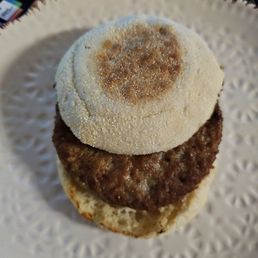 Sausage Mcmuffin w/o cheese Sausage Mcmuffin w/o cheese