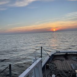Sail Door County - The lowest the Sun got before we returned to the dock.
