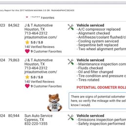This is fraud and cost me thousands in a trade in, buyer beware when using J&T for for automotive repairs, they are not a reliable company