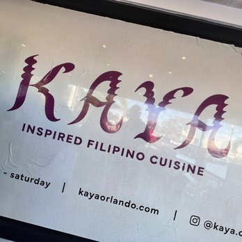 Kaya - Kaya! - Filipino Near Me - Orlando, Florida Kaya - Kaya! - Filipino Near Me - Orlando, Florida