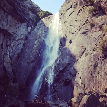 Yosemite Falls - What did the mama fish say to her baby fish? "Don't go chasing waterfalls, please stick to the rivers and lakes thst you're used to" - Hiking Near Me - Yosemite, California Yosemite Falls - What did the mama fish say to her baby fish? "Don't go chasing waterfalls, please stick to the rivers and lakes thst you're used to" - Hiking Near Me - Yosemite, California