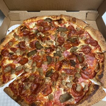 Sofia's Pizzeria - 18-inch Mucho Meatsa - Pizza Near Me - San Antonio, Texas Sofia's Pizzeria - 18-inch Mucho Meatsa - Pizza Near Me - San Antonio, Texas