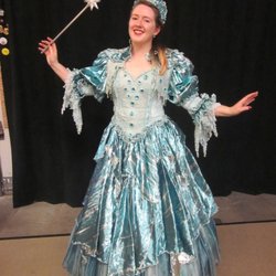 Princess dresses galore at Watts Costumes! This " Ice Queen" is one of our favorites!