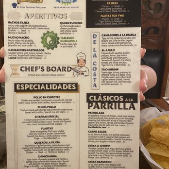 Charras And Tequila - Food Menu 1 - Mexican Near Me - Bismarck, North Dakota