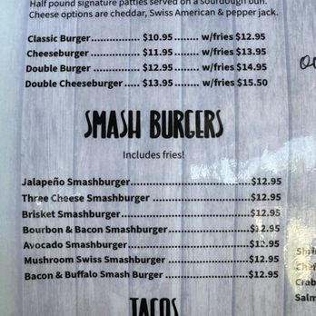 Pit Row Pit Stop on The Lake - Burger menu - Breakfast & Brunch Near Me - Onalaska, Texas