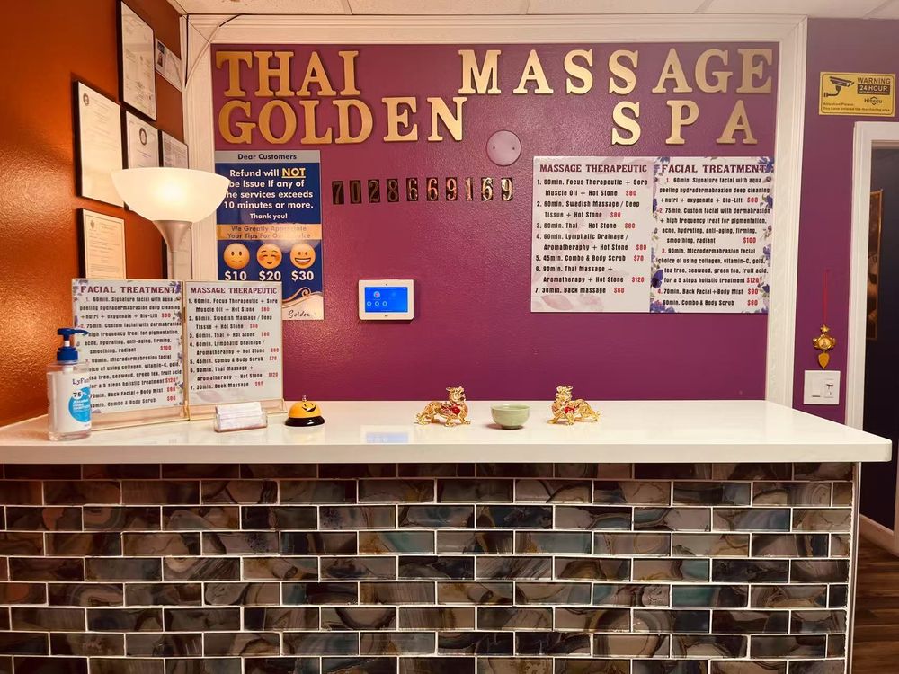 Thai Massage Golden Spa Logo