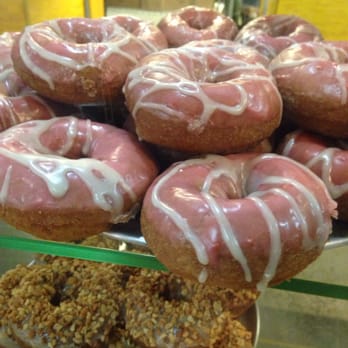 Mighty-O Donuts - Raspberry Riot donuts - Donuts Near Me - Seattle, Washington