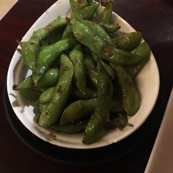 Mirin Cafe - Garlic edamame - Japanese Near Me - Escondido, California Mirin Cafe - Garlic edamame - Japanese Near Me - Escondido, California