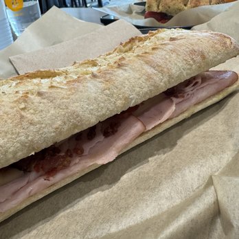 Zoup! Eatery - Ham sandwich, delicious but could use some more meat. - Salad Near Me - Firestone, Colorado