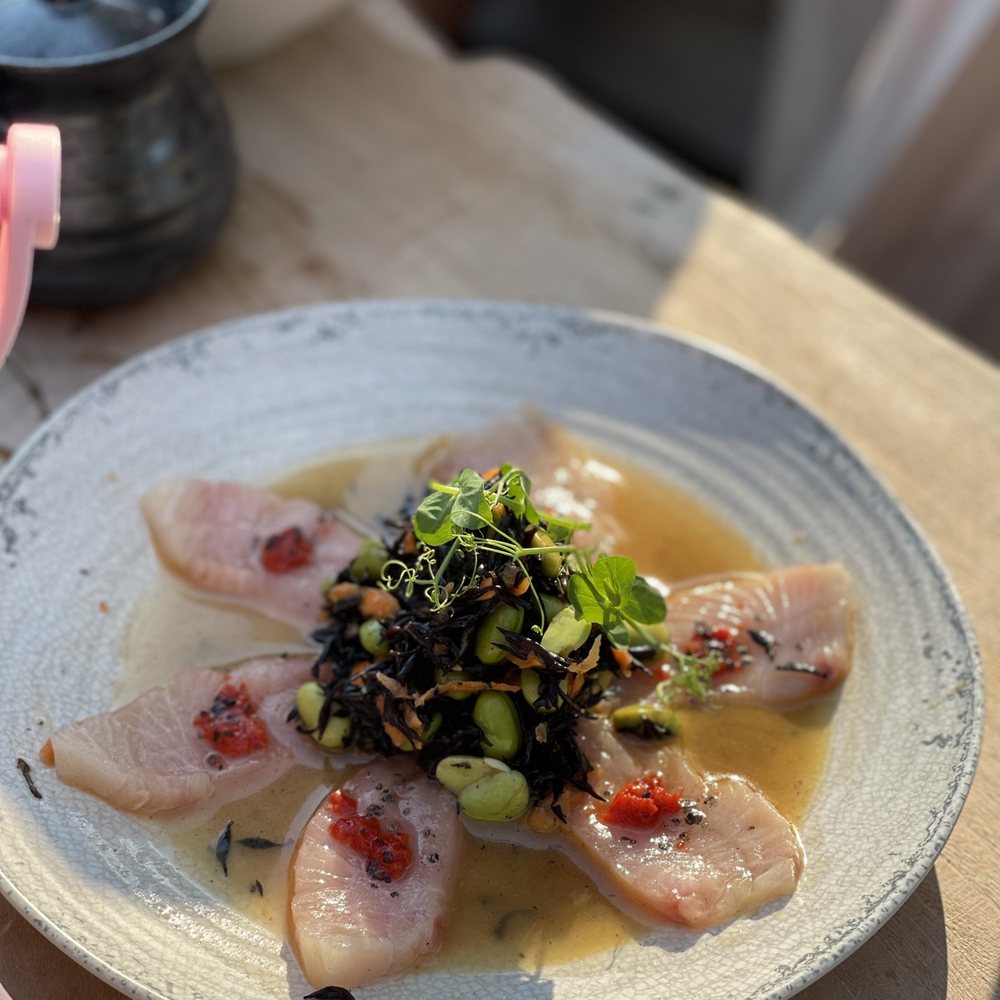 Harriet's Rooftop - Hamachi Sashimi - Lounges Near Me - Brooklyn, New York Harriet's Rooftop - Hamachi Sashimi - Lounges Near Me - Brooklyn, New York