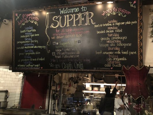 Menu photo 7 Supper New York, NY
