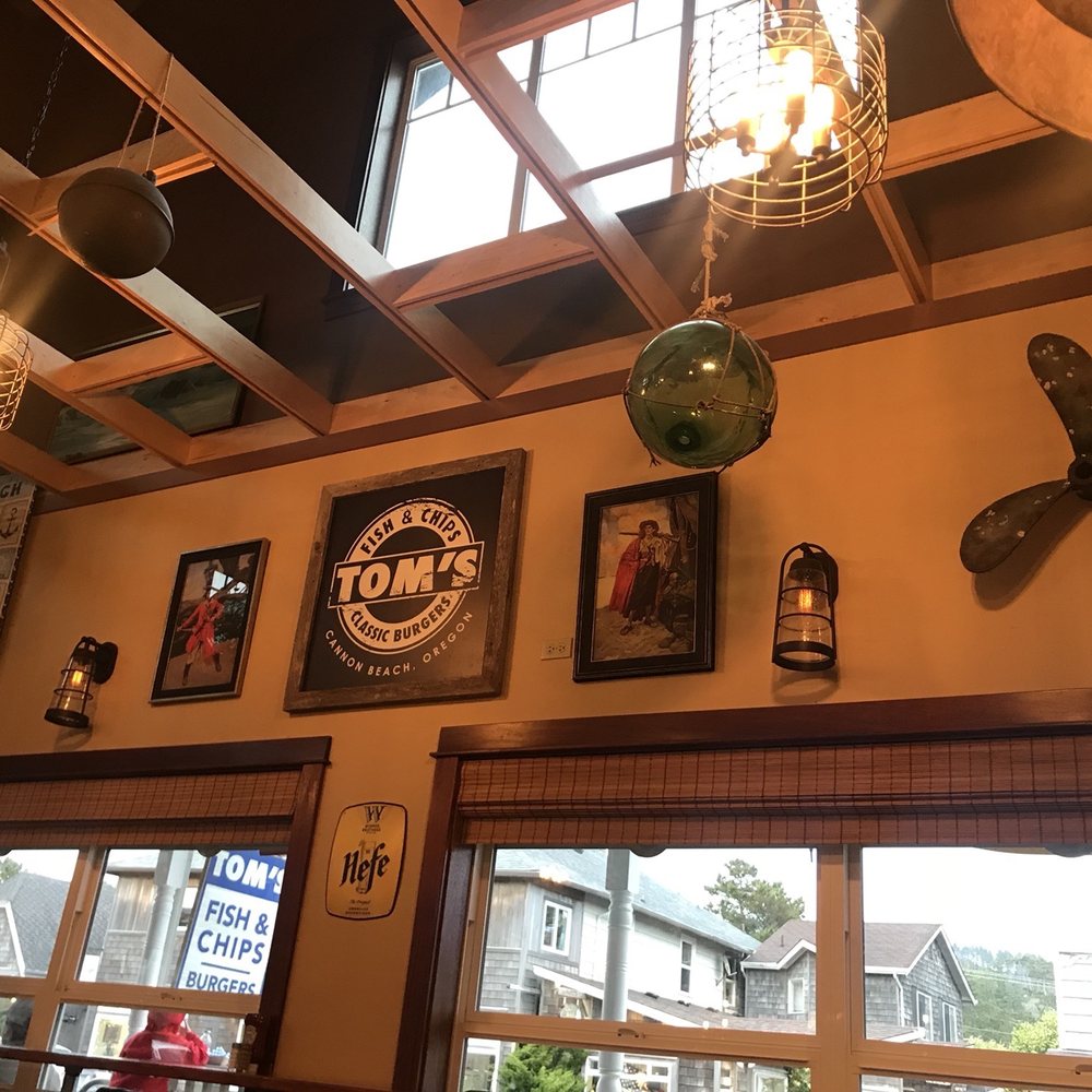 Tom's Fish N Chips - Burgers Near Me - Cannon Beach, Oregon Tom's Fish N Chips - Burgers Near Me - Cannon Beach, Oregon