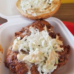 Chicken n Dough - Nashville Hot Chicken Sandwich