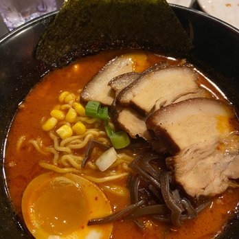 Maki - Volcano ramen with Kakuni pork belly - Sushi Bars Near Me - Rockville, Maryland Maki - Volcano ramen with Kakuni pork belly - Sushi Bars Near Me - Rockville, Maryland