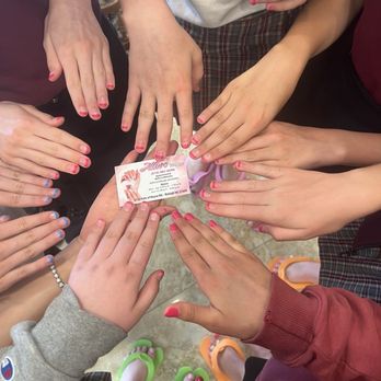 Allure Nail Spa - Matching manis - Nail Salons Near Me - Raleigh, North Carolina