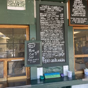 Bedford Farms - menus on the wall of the restaurant - Ice Cream & Frozen Yogurt Near Me - Bedford, Massachusetts Bedford Farms - menus on the wall of the restaurant - Ice Cream & Frozen Yogurt Near Me - Bedford, Massachusetts