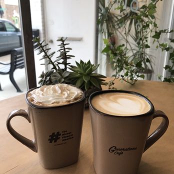Generations Cafe - Latte with whipped topping or plain - Coffee & Tea Near Me - Columbiana, Ohio Generations Cafe - Latte with whipped topping or plain - Coffee & Tea Near Me - Columbiana, Ohio