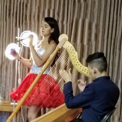 Wilkins School Community Center - A concert of traditional harp music featuring musicians from Colombia #haveagoodone