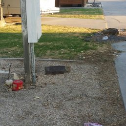Someone left their underwear and the park couldn't be bothered to clean the area before we checked in. They're probably still there.