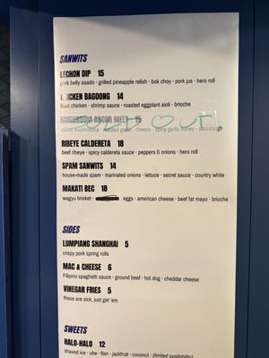 Menu photo 2 Sanwits New York, NY