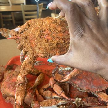 Fat Boys Crab House - Picture didn't do this crab justice. It was huge and meaty - Seafood Near Me - Crofton, Maryland Fat Boys Crab House - Picture didn't do this crab justice. It was huge and meaty - Seafood Near Me - Crofton, Maryland