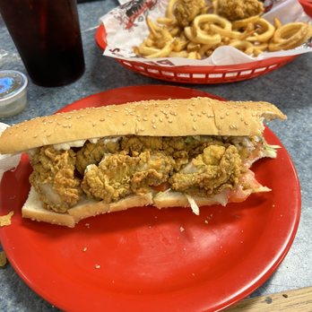 Perino's Boiling Pot - Oyster poboy " is the bomb diggity " - Seafood Near Me - Harvey, Louisiana Perino's Boiling Pot - Oyster poboy " is the bomb diggity " - Seafood Near Me - Harvey, Louisiana