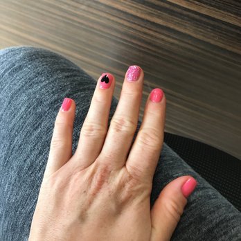 Vinny Nails Spa - Gel nail with design. - Nail Salons Near Me - Palm Desert, California Vinny Nails Spa - Gel nail with design. - Nail Salons Near Me - Palm Desert, California