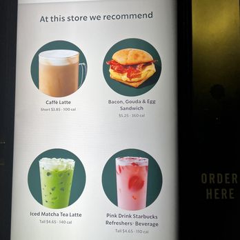 Starbucks - four drinks and a sandwich - Coffee & Tea Near Me - Charlotte, North Carolina Starbucks - four drinks and a sandwich - Coffee & Tea Near Me - Charlotte, North Carolina