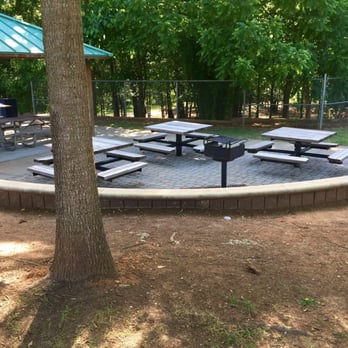 Ronald Reagan Park - Covered benches and grill near the playground - Dog Parks Near Me - Lawrenceville, Georgia Ronald Reagan Park - Covered benches and grill near the playground - Dog Parks Near Me - Lawrenceville, Georgia