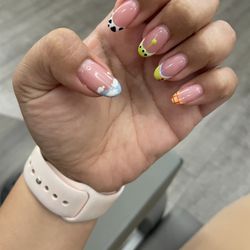 Golden Hour Nails