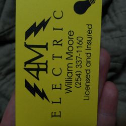4M Electric - Business Card