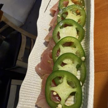 Sushi Tomoki - Yellowtail with jalapeño - Sushi Bars Near Me - Los Angeles, California