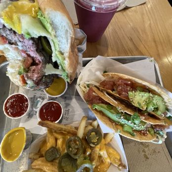 Gott's Roadside - Texas Avocado Burger, Ahi Poke Crispy Tacos, Cheese Fries - Burgers Near Me - San Francisco, California