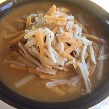 Chili's - Chicken Enchiladas soup covered in cheese - Tex-Mex Near Me - Morgan Hill, California