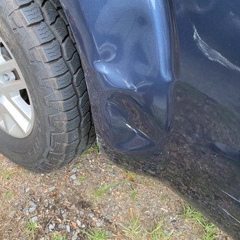Palmetto Paintless Dent Removal - Before - Mobile Dent Repair Near Me Palmetto Paintless Dent Removal - Before - Mobile Dent Repair Near Me