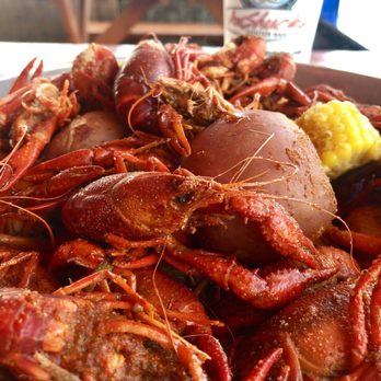Aw Shucks - Crawfish with corn and potatoes - Seafood Near Me - Dallas, Texas Aw Shucks - Crawfish with corn and potatoes - Seafood Near Me - Dallas, Texas