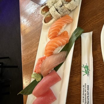 Shogun - Lunch Sushi & Sashimi Combo - Japanese Near Me - Bentonville, Arkansas Shogun - Lunch Sushi & Sashimi Combo - Japanese Near Me - Bentonville, Arkansas