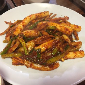 Seoul Garden - Spicy and sweet rice sticks. - Korean Near Me - Parma, Ohio