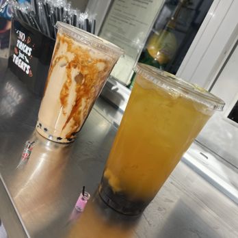 Oba Boba - brown sugar milk tea and mango passion tea with boba - Bubble Tea Near Me - Las Vegas, Nevada Oba Boba - brown sugar milk tea and mango passion tea with boba - Bubble Tea Near Me - Las Vegas, Nevada