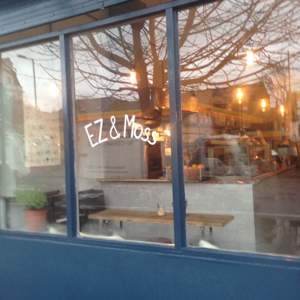 EZ & Moss - Front of the cafe from Holloway Road. - Cafes Near Me - London, XGL EZ & Moss - Front of the cafe from Holloway Road. - Cafes Near Me - London, XGL