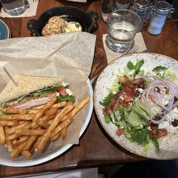 Lazy Dog Restaurant & Bar - 1/2 Sandwich Salad combo - New American Near Me - Arlington, Texas Lazy Dog Restaurant & Bar - 1/2 Sandwich Salad combo - New American Near Me - Arlington, Texas