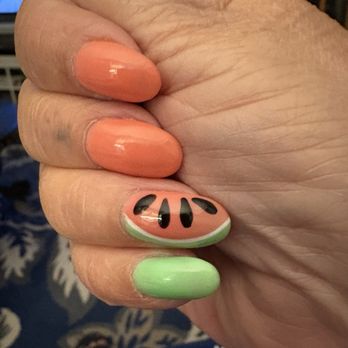 Lily Nail - Summer watermelon - Nail Salons Near Me - Medford, Massachusetts Lily Nail - Summer watermelon - Nail Salons Near Me - Medford, Massachusetts