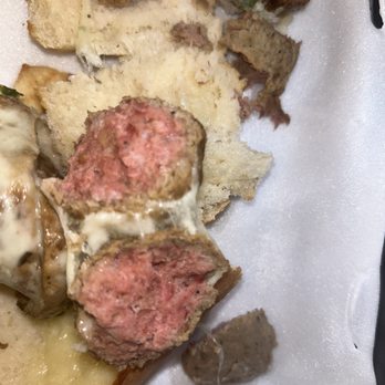 Gina's Pizzeria - Meatball Parmigiana Hero - Half - Pizza Near Me - Harrison, New Jersey